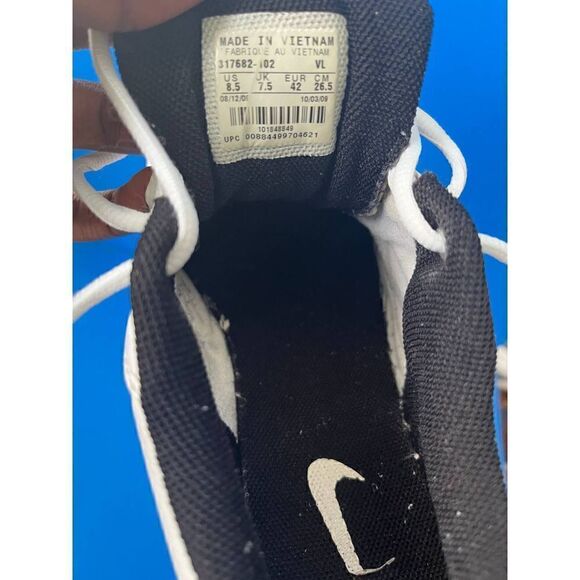 NIKE DURASPORT SMU 317682-102 MEN'S LEATHER SOFT SPIKES GOLF SHOES SIZE 8.5 - Picture 6 of 6